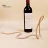 Плавающий держатель для винных бутылок, железная веревочная стойка для вина, подвесная стойка для одной бутылки, винный дисплей для домашнего декора, вечеринок, баров, кухонь