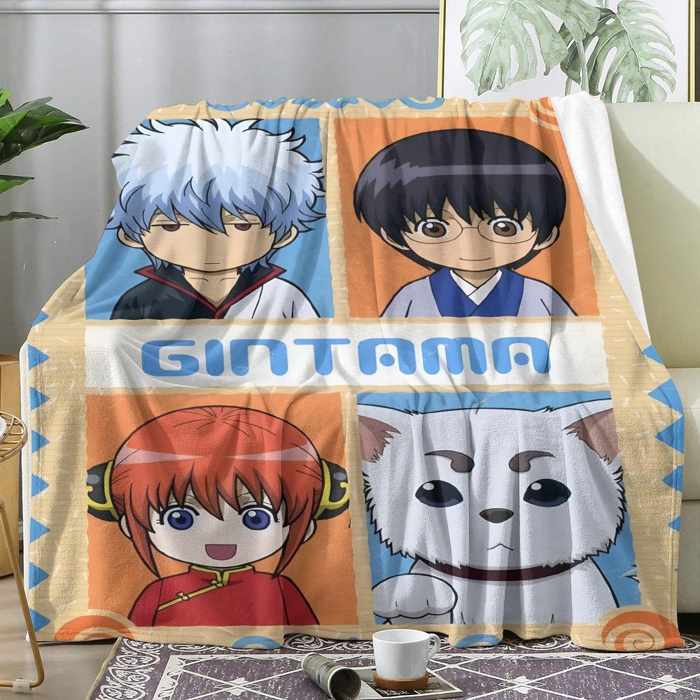 G-Gintama Elizabeth Throw Soft Flannel Throw Summer AC Blanket Lightweight Cool Nap Blanket for Sofa Bed Couch Travel