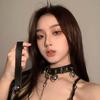 2024 Unique High-End Leather Bell Necklace Choker for Women