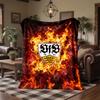 VfB Stuttgart Football Print Flannel Blanket Soft Warm Sofa Bed Throw Blanket For Home Office Bedroom