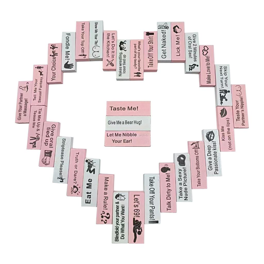 48 шт., игра «Ночная игра для свиданий», игра «Переворачивающаяся башня», игры с деревянной штабелируемой башней для пар, занятия для пар и идеи для вечерних свиданий