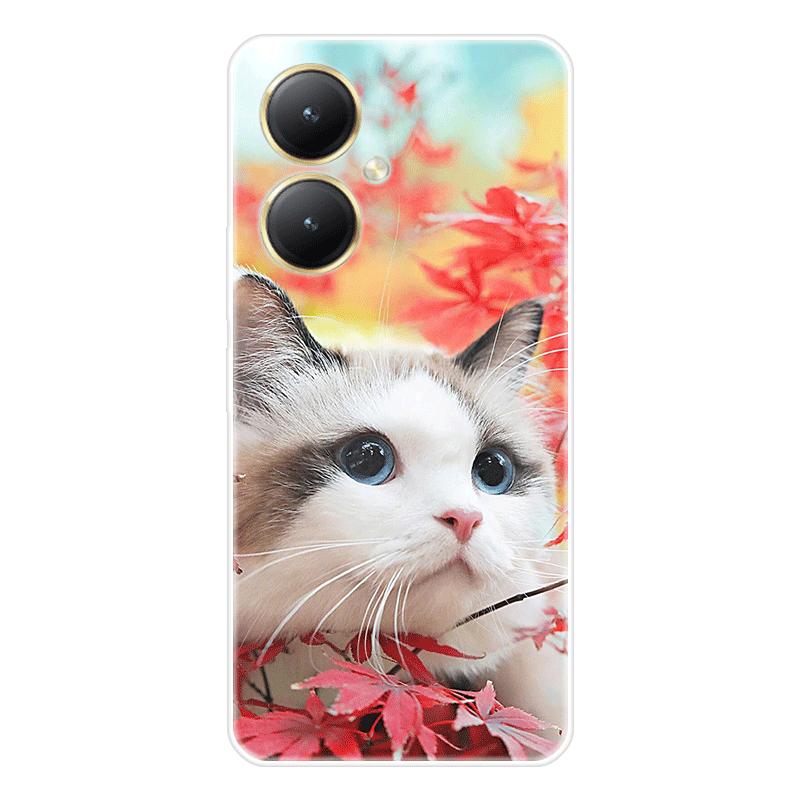 Для Vivo Y27 4G Y 27 5G чехол Мягкая силиконовая задняя крышка Чехол для телефона с рисунком из мультфильма Разнообразие