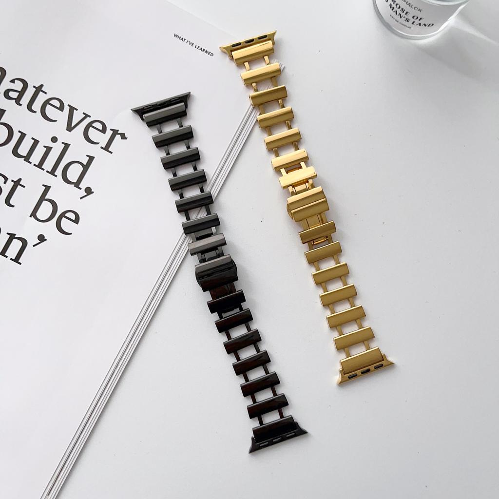 Ремешок из нержавеющей стали для iWatch 6 SE, 40 мм, 44 мм, тонкий металлический браслет-ремешок для iWatch Series 5/4/3/2, 38 мм, 42 мм