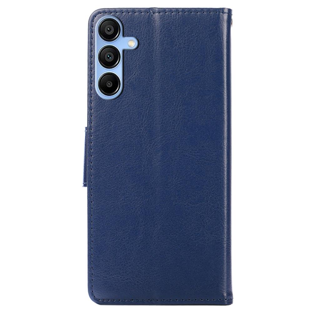 For Samsung Galaxy A15 4G/5G Leather Case Phone Cover with Wallet Stand