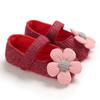 Весенне-осенняя обувь для малышей 0–1 года, дышащая детская обувь с мягкой подошвой, универсальная обувь принцессы