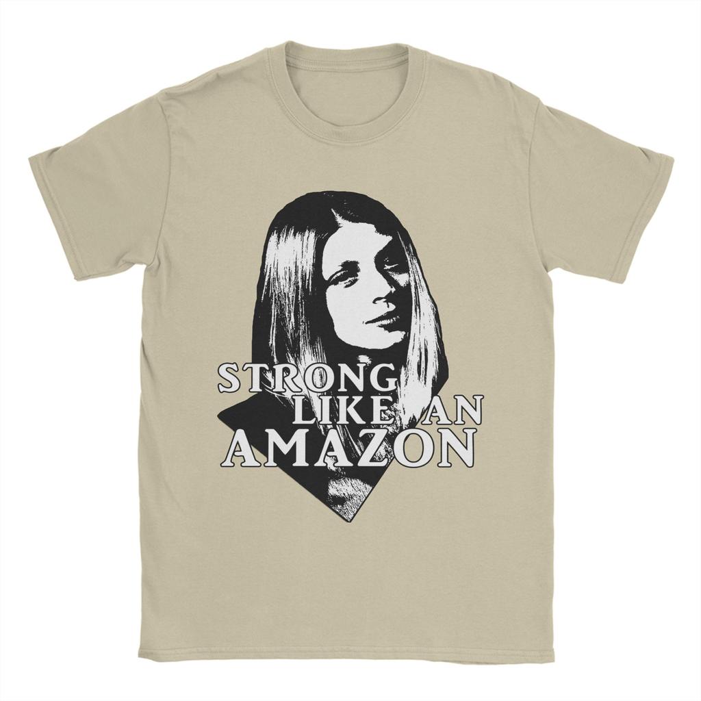 Tara Maclay Strong Like An Amazon Buffy the Vampire Slayer T Shirt Pure Cotton Tops Unique Short Sleeve Tee Shirt Summer