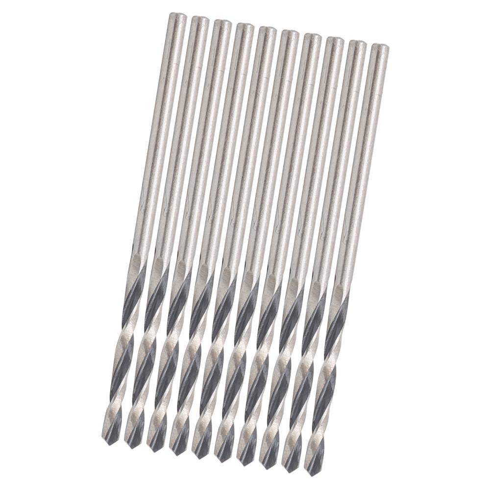 10pcs Straight Shank Twist Drill Bit Micro Size Cobalt Drill Bit Hand Tools