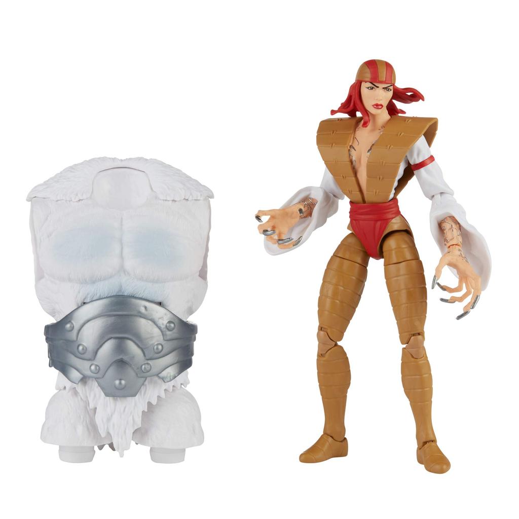 Hasbro Marvel Legends Series Суперзлодеи Леди Смертельный Удар Экшн-фигурка F2799 Включены аутентичные детали 6-дюймовая фигурка для сборки