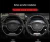 Carbon Fiber Steering Wheel Cover for BAIC New Energy EU5/EC180, Senova X35/D50/X25