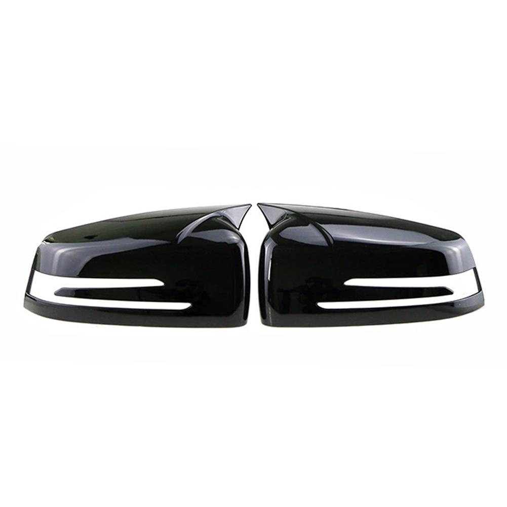 Чехлы на боковые зеркала для Mercedes Benz W176 W246 W212 W204 C117 X156 X204 W221 C218 ABCES CLA GLA GLK Class Black Заменить