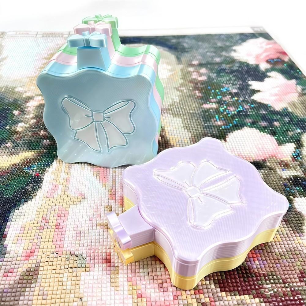 DIY Craft Large Diamond Painting Tray Embroidery Drill Storage Box for Nail Art Accessories