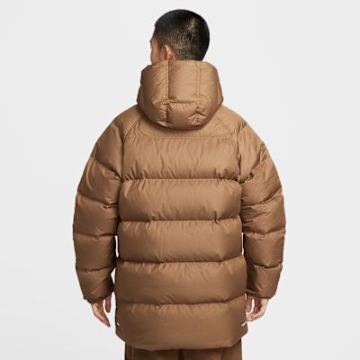 Nike Спортивная одежда Клуб Пуховик Мужской Мусс Лесной Коричневый