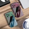 Высококачественная текстура кожи Для iPhone 17 Air 16 E 15 14 13 Plus 12 mini 11 17 Pro Max XR Xs Max 16E 7 8 Закаленное стекло Чехол для телефона