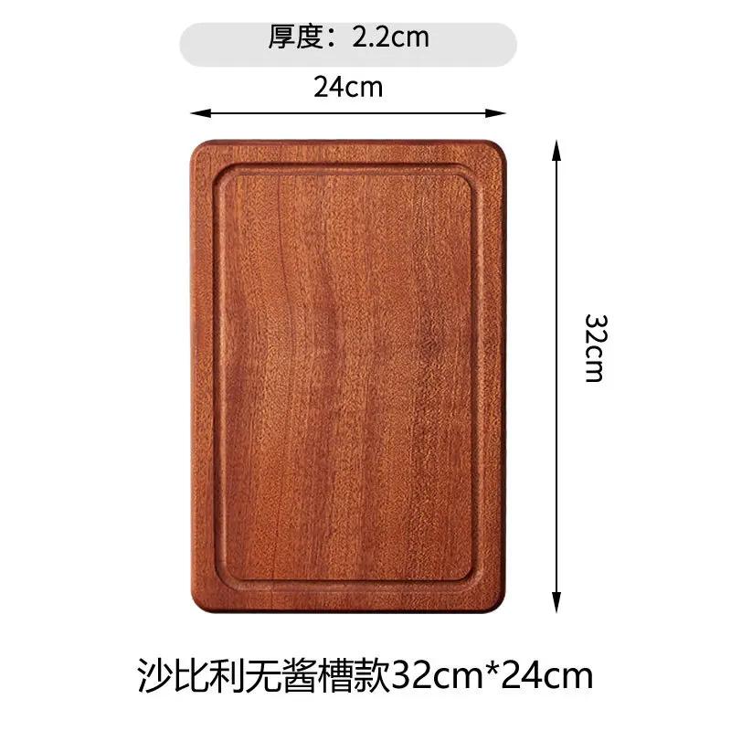 Разделочная доска из черного дерева, ореховое дерево, тарелка для стейков, деревянная обеденная тарелка, поднос для пиццы, праздничный хлеб, принадлежности для ресторана