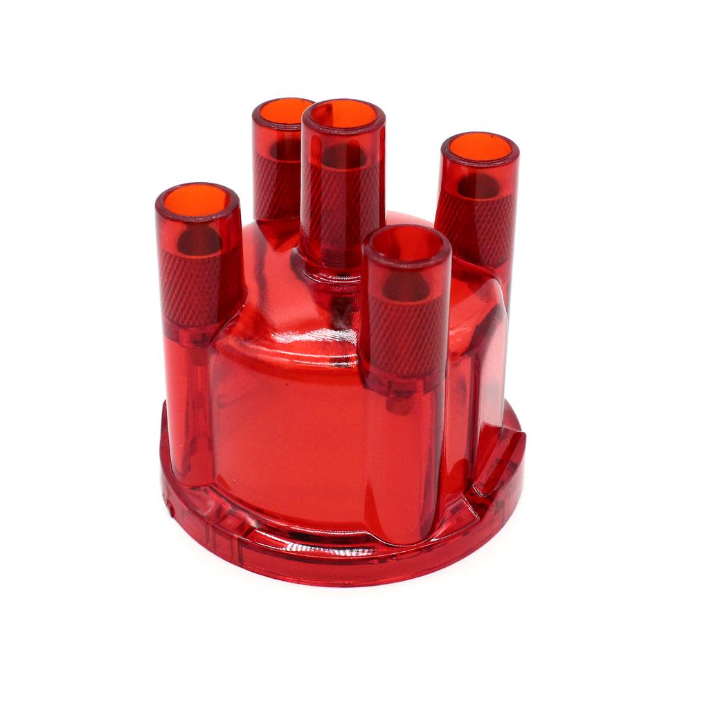 Transparent Distributor Cap Replacement for VW Dune Buggy Bug Ghia Baja Bus, Yellow