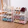 Simple Multi-layer Metal Shoe Rack for Dorms and Doorways - Economical and Reinforced Cabinet