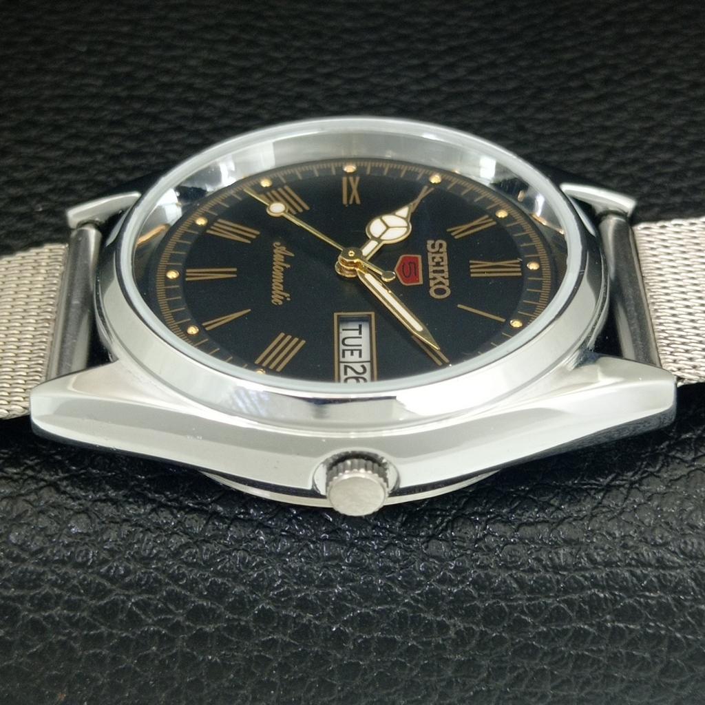 ЯПОНСКИЕ ВИНТАЖНЫЕ ОТРЕМОНТИРОВАННЫЕ МУЖСКИЕ ЧАСЫ SEIKO 5 АВТОМАТИЧЕСКИЕ 6309A a442147-4