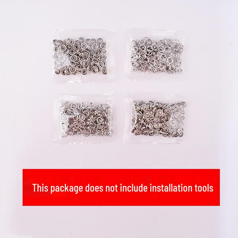 Инструмент для кнопок-кнопок с пятью зубцами, не требующий шитья: Скрытые ручные пресс-клещи и многофункциональный набор кнопок