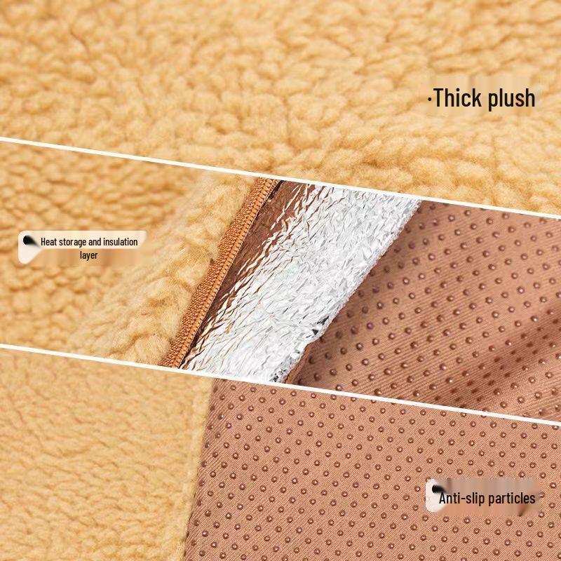 Самонагревающийся зимний коврик для питомцев: Теплая спальная подушка для собак и кошек