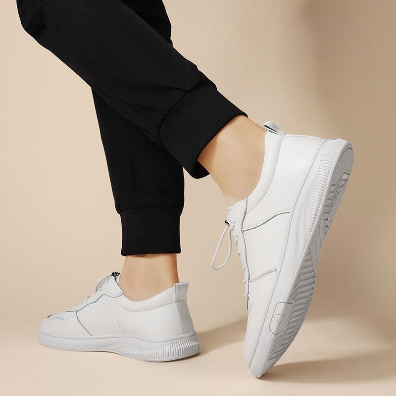 Мужская обувь из натуральной кожи, модная повседневная, повседневная, модная, кроссовки, мужская, черная, удобная обувь, весна-зима, мужская обувь