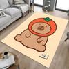 1PC Kapibala, Persimmon Anti-slip Carpet, Suitable for Office, Bedroomand Playrooms. It Can Also Be Used As a Sofa Footrest cover-R36