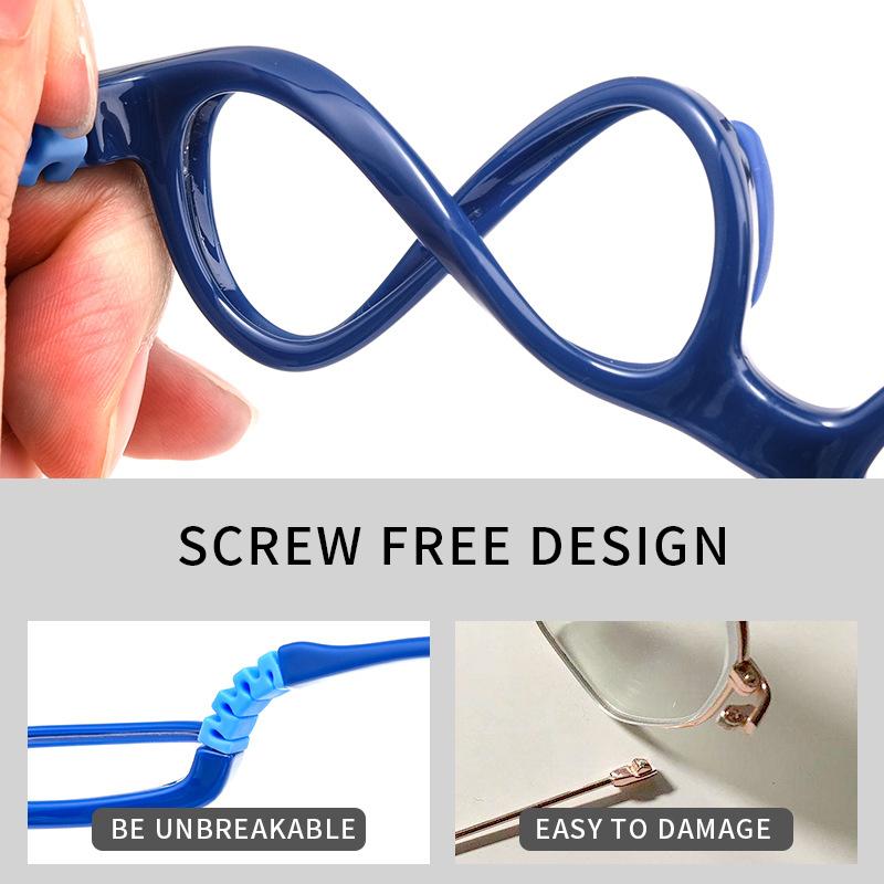 ENTITYFor Boys Girls Computer Eyeglasses kidsframes optical Customized Lenses For Children Silicone Ultra Light FrameProtection