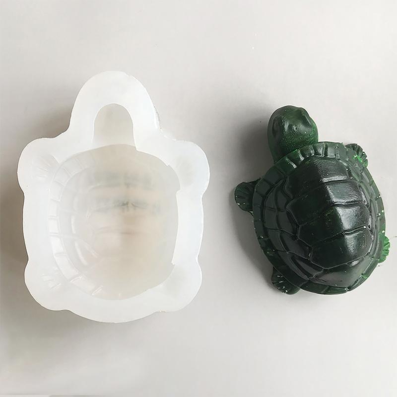 Милая силиконовая форма в виде черепахи, многоразовая форма для смолы и эпоксидной смолы на океанскую тематику, форма для выпечки мусса, шоколадного торта