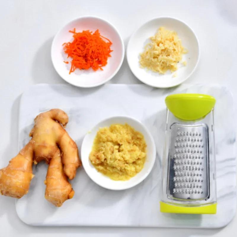 Stainless Steel Multi-Function Cheese Grater, Food Grinder, Vegetable Slicer, Baby Food Mill, Kitchen Gadget