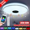 36W/60W Music Led Ceiling Light Lamp RGB Flush Mount Round Starlight APP Bluetooth Music Lamp Dimmable Light with Remote Control