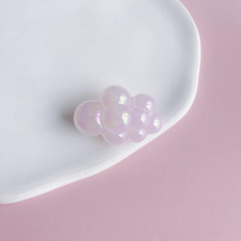 Цветной акриловый брелок-подвеска в виде облака для самодельных ювелирных изделий и телефонных цепочек