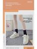 Весенние женские белые туфли Dad Shoes на толстой подошве 2025 года — дышащие, увеличивающие рост, универсальные кроссовки для весны и осени