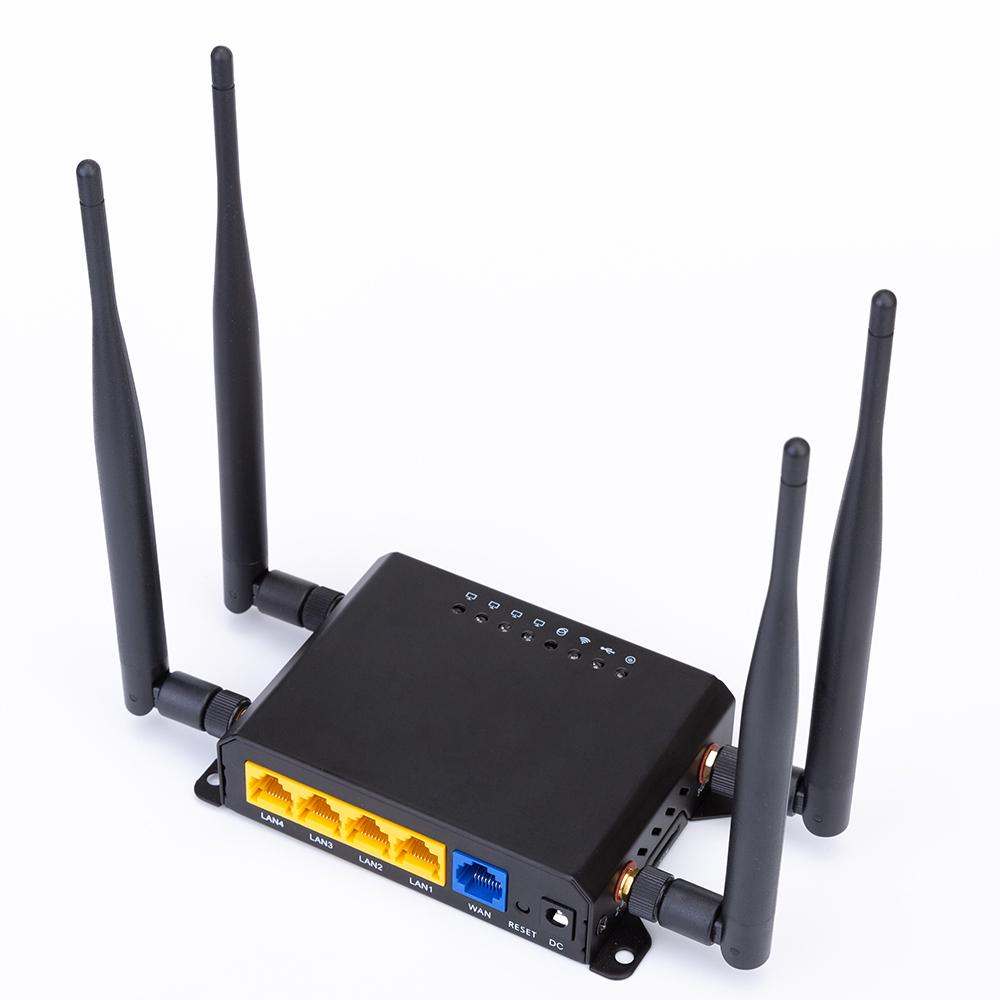 X10 4G LTE OpenWRT Smart Router Extender Высокомощная SIM-карта Wi-Fi Беспроводная внешняя антенна 5dbi