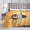 Hetalia Germany and Italy Cute Blanket Velvet All Season   Multifunction Lightweight Throw Blanket for Bed Couch Bedding Throws