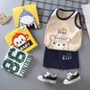 Children's Sets; Children's Clothes; Boys and Girls Styles; Belt-style Sets; Summer Children's Clothing; Baby Cotton Fabric