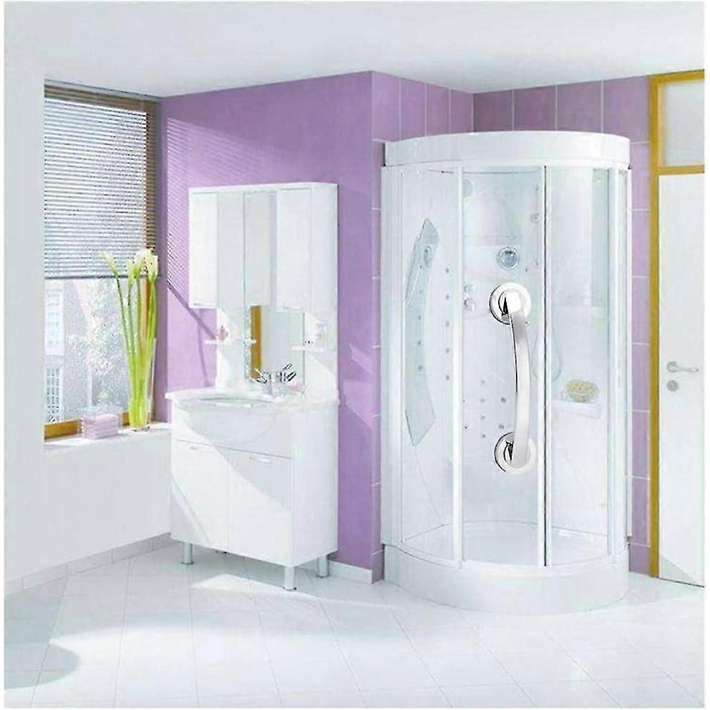 Shower Safety Handle, Bath Grab Bar with Non-Slip Handle, Suction Cup Grab Bar, Suction Cup Door Handle, for Tile Bathroom Glass Door Pull Handle