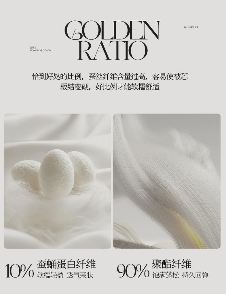 100% Lyocell Tencel Summer is washed with silkworm pupa protein in a four piece set of student dormitories, and Tencel air conditioning is used