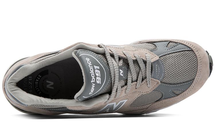 991 Мужские New Balance Сделано в Англии 'Серый Белый' M991GL