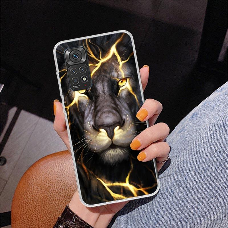 Lion Alpha Male Cub King Phone Case For Xiaomi Redmi Note 15 14 13 12S 12 11 Pro Plus 14S 11S 11E 10 10S 11T 5G Personalized Cov