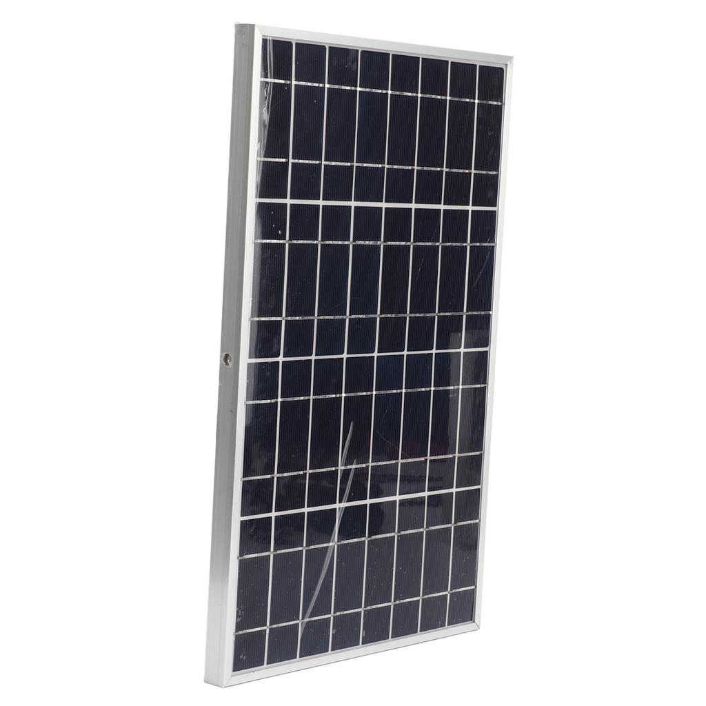 Solar Panel with 40A Controller Polysilicon 30W Dual USB Charging High Conversion Efficiency for RV Car Ships Airplanes