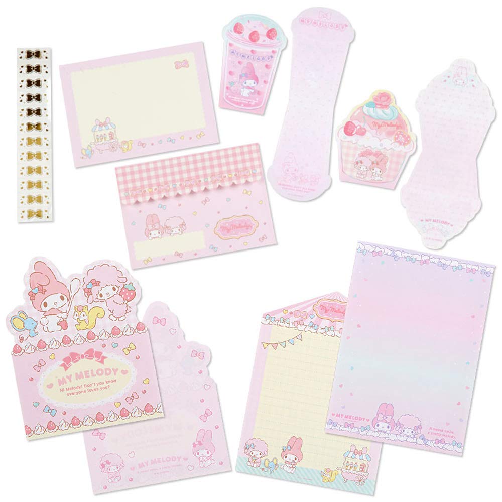 Sanrio My Melody Character Shaped Letter Set 922676