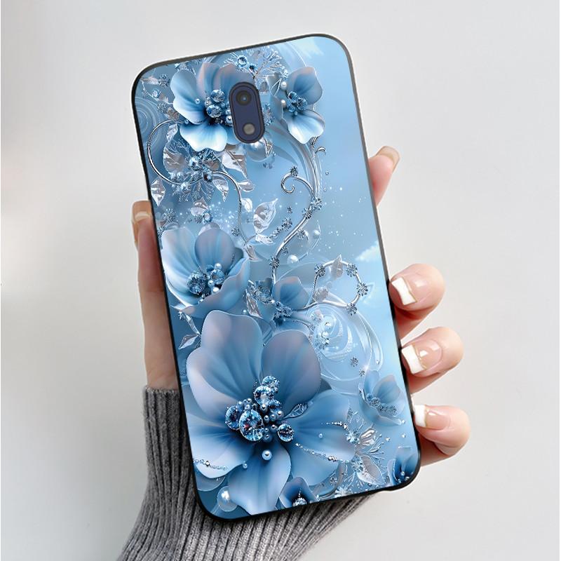 For Nokia 3 Case For Nokia 3.1 Phone Case Luxury Fashion Butterfly Flowers Soft Slim Black Silicone Back Cover for Nokia3 Casing