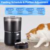 4L Cat Automatic Feeder Timed Feeding APP Control Feeder Dog Food Dispenser For Cats Dogs
