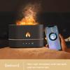 250ml USB Air Humidifier Essential Oil Aroma Diffuser 3D Flame Mist Home Decor