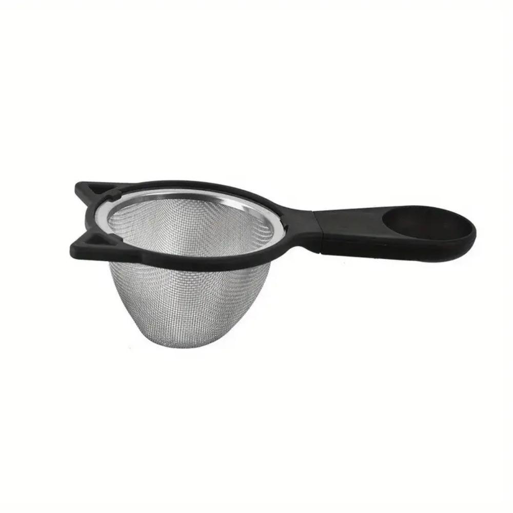 Detachable Plastic Handle Flour Sieve Cat Shaped Colander Household Fried Filter  Soy Milk
