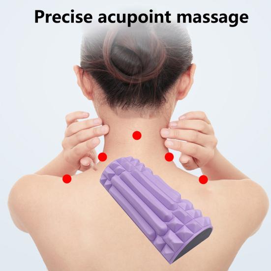 Массажная подушка Прочная терапевтическая подушка для снятия усталости шейного отдела позвоночника, расслабляющая массажная подушка для шеи для дома