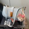 Underarm Bag Women's 2025 New Spring Popular Fashion High-end Casual Versatile Single Shoulder Crossbody Small Square Bag