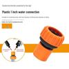 1" Hose To Faucet Quick Connector for Car Wash - Compatible with 2, 3, 4, 6 Point Soft Hoses/Water Guns