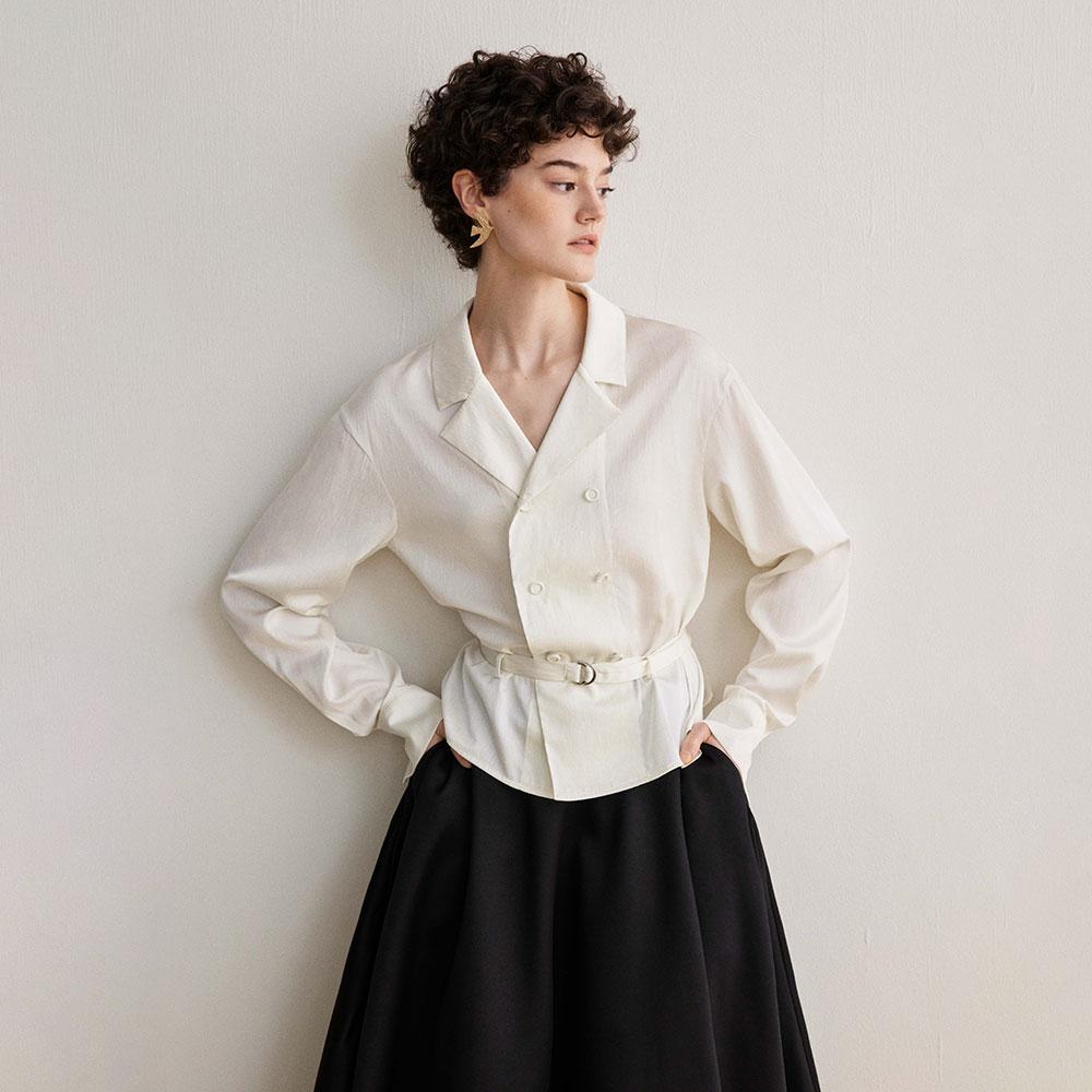 YYIAM Yy_Style Double-Breasted Jacket_2Color
