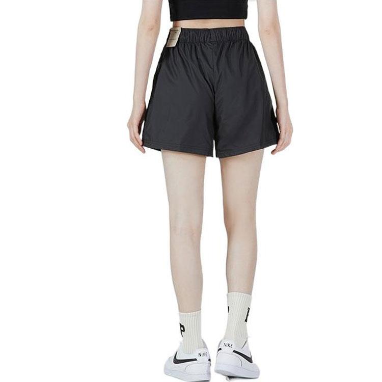 Nike Спортивные однотонные тканые повседневные дышащие быстросохнущие шорты для бега, женские плавки, черные DM6761-010