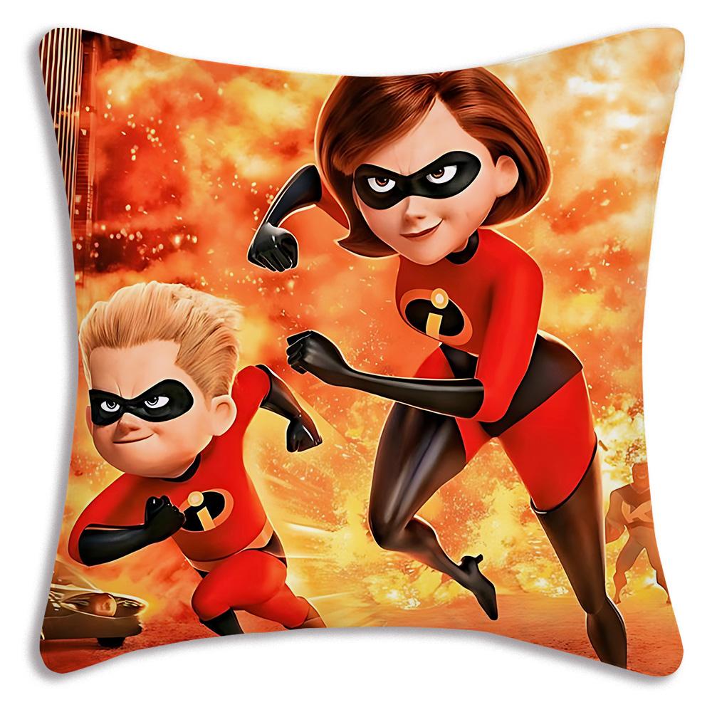 Наволочки The Incredibles Мультфильм Диван Декоративные Домашние Двусторонние Короткий Плюш Милая Наволочка для Подушки